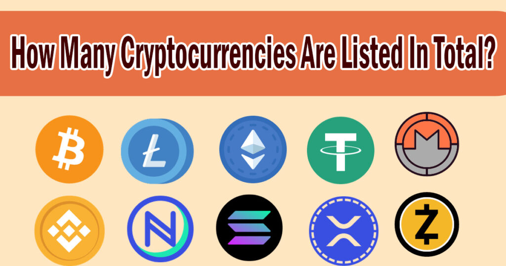 How many cryptocurrencies are listed in total?