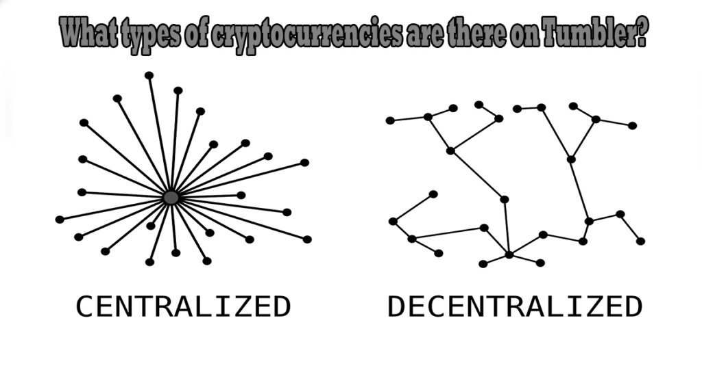What types of cryptocurrencies are there on Tumbler?